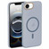 iPhone 16e / 17e Translucent Frosted Skin PC MagSafe Phone Case - Sierra Blue