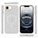 iPhone 16e / 17e Translucent Frosted Skin PC MagSafe Phone Case - White