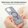 iPhone 16e / 17e Translucent Frosted Skin PC MagSafe Phone Case - White