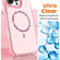 iPhone 16e / 17e Transparent MagSafe Glitter Powder Acrylic Phone Case - White
