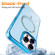 iPhone 16e / 17e Transparent MagSafe Glitter Powder Acrylic Phone Case - White