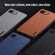 iPhone 16e / 17e Tree Bark Leather Shockproof Phone Case - Blue