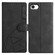 iPhone 16e / 17e Triangles Embossed Leather Phone Case - Black