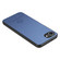 iPhone 16e / 17e Twill Fabric Leather Skin Back Phone Case - Blue