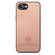 iPhone 16e / 17e Twill Fabric Leather Skin Back Phone Case - Pink