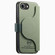 iPhone 16e / 17e Twill Fabric MagSafe RFID Anti-theft Zipper Wallet Leather Phone Case - Green