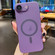iPhone 16e / 17e Ultra-thin MagSafe Frosted PC Phone Case - Clear Deep Purple