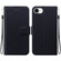 iPhone 16e / 17e Ultra-thin Voltage Magnetic Buckle Leather Phone Case - Black