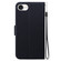 iPhone 16e / 17e Ultra-thin Voltage Magnetic Buckle Leather Phone Case - Black