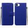 iPhone 16e / 17e Ultra-thin Voltage Magnetic Buckle Leather Phone Case - Blue