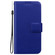 iPhone 16e / 17e Ultra-thin Voltage Magnetic Buckle Leather Phone Case - Blue