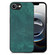iPhone 16e / 17e Vintage Leather PC Back Cover Phone Case - Green