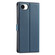 iPhone 16e / 17e Voltage Ultra-thin Dot Leather Phone Case - Blue