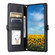 iPhone 16e / 17e Wallet Multi-card Slot Leather Phone Case with Lanyard - Black
