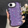 iPhone 16e / 17e Wave Glitter Sequined Electroplated Phone Case - Purple