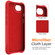 iPhone 16e / 17e Wave Texture MagSafe Magnetic Liquid Silicone Phone Case - Red