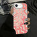 iPhone 16e / 17e Wavy Stripes Pattern Frosted IMD 2-in-1 PC Phone Case - Pink