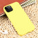 iPhone 16e / 17e Weave Texture Silicone Phone Case - Yellow