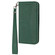 iPhone 16e / 17e Woven Texture Stitching Magnetic Leather Phone Case - Green