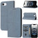 iPhone 16e / 17e Woven Texture Stitching Magnetic Leather Phone Case - Grey