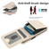 iPhone 16e / 17e YM015 Crossbody Rhombic Card Bag RFID Phone Case - White
