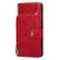 iPhone 16e / 17e Zipper Bag Leather Phone Case - Red