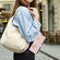 iPhone 16e / 17e ZS01 Double-Layer Heart Floral Vegan Leather Phone Case with Wrist Strap - Pink