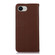 iPhone 16e / 17e KHAZNEH Nappa Top Layer Cowhide Leather Phone Case - Brown