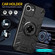 iPhone 16e / 17e Rotating Holder TPU Hybrid PC Phone Case - Black