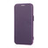 iPhone 16e / 17e Ultra-thin Magnetic Plating Vegan Leather Phone Case - Purple
