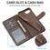 LC.IMEEKE Calf Texture Horizontal Flip Leather Case iPhone 16e / 17e - Brown