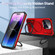 iPhone 14 Pro Max Patronus MagSafe Magnetic Holder Phone Case - Red