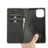 iPhone 14 Pro Max LC.IMEEKE Strong Magnetic Leather Phone Case with Holder & Card Slots & Wallet  - Black