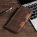 iPhone 14 Pro Max Skin Feel Magnetic Buckle Leather Phone Case  - Brown
