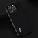 iPhone 14 Pro Max ABEEL Genuine Leather Luxury Black Edge Phone Case - Black