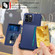 iPhone 14 Pro Max Magnetic Wallet Card Bag Leather Phone Case  - Navy Blue