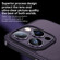 iPhone 14 Pro Max SULADA Metal Frame + Nano Glass + TPU Phone Case - Dark Blue