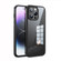 iPhone 14 Pro Max SULADA Metal Frame + Nano Glass + TPU Phone Case - Black