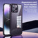 iPhone 14 Pro Max SULADA Metal Frame + Nano Glass + TPU Phone Case - Black
