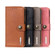 iPhone 14 Pro Max KHAZNEH Cowhide Texture Horizontal Flip Leather Phone Case  - Brown