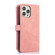 iPhone 14 Pro Max Dream 9-Card Wallet Zipper Bag Leather Phone Case - Pink