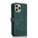 iPhone 14 Pro Max Dream 9-Card Wallet Zipper Bag Leather Phone Case - Green
