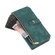iPhone 14 Pro Max Dream 9-Card Wallet Zipper Bag Leather Phone Case - Green