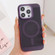iPhone 14 Pro Max Grid Cooling MagSafe Magnetic Phone Case - Dark Purple