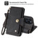 iPhone 14 Pro Max POLA 9 Card-slot Oil Side Leather Phone Case  - Black