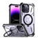 iPhone 14 Pro Max Armor Series MagSafe Magnetic Holder Phone Case - Light Purple