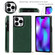 iPhone 14 Pro Max Cross-body Square Dual-Buckle Card Flip Wallet Phone Case - Green