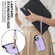 iPhone 14 Pro Max RFID Card Slot Phone Case with Long Lanyard - Purple