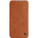 iPhone 14 Pro Max NILLKIN QIN Series Pro Crazy Horse Texture Leather Case - Brown