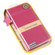 iPhone 14 Pro Max GEBEI Top-grain Horizontal Flip Leather Phone Case - Rose Red